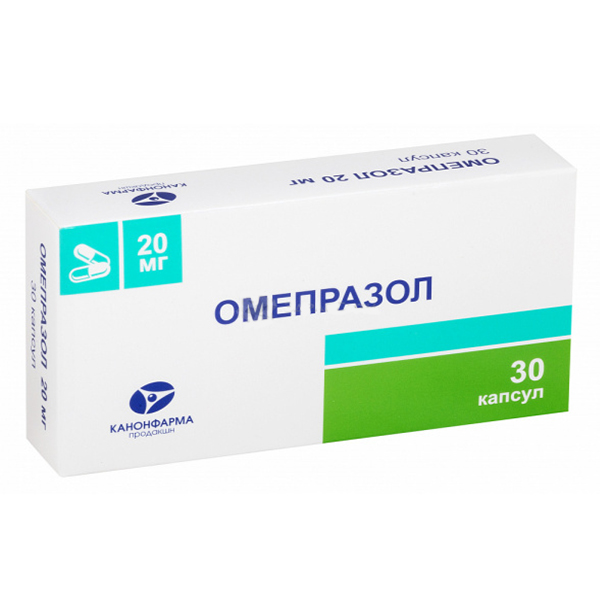 Омепразол (капсулы, 30 шт, 20 мг) - цена,  онлайн  .