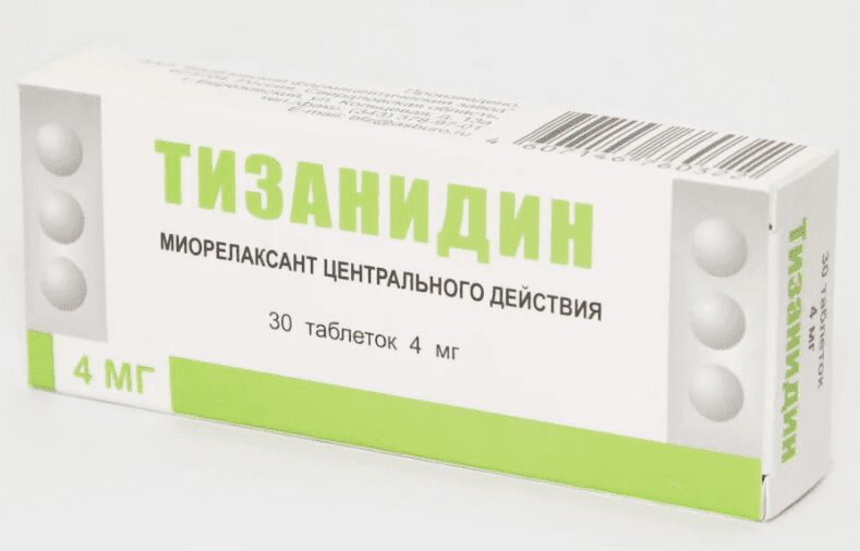 Тизанидин (таблетки, 30 шт, 4 мг) - цена,  онлайн  .