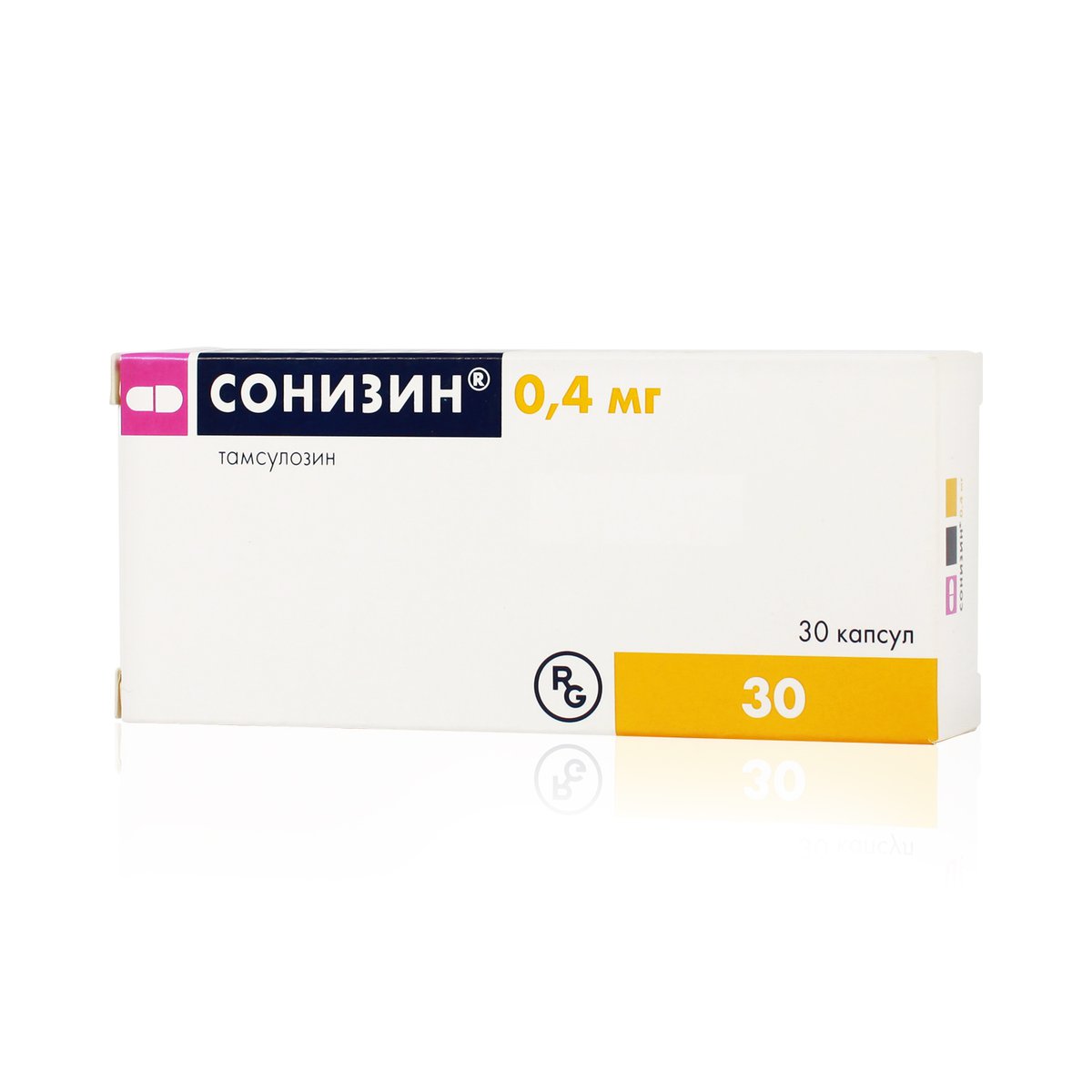 Сонизин (капсулы, 30 шт, 0,4 мг) - цена,  онлайн  .