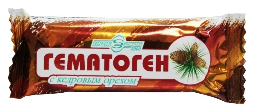 Гематоген народный с кедровым орехом (гематоген, 40 г) - цена,  .