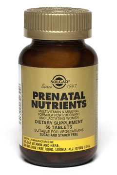 Solgar Prenatal Nutrients