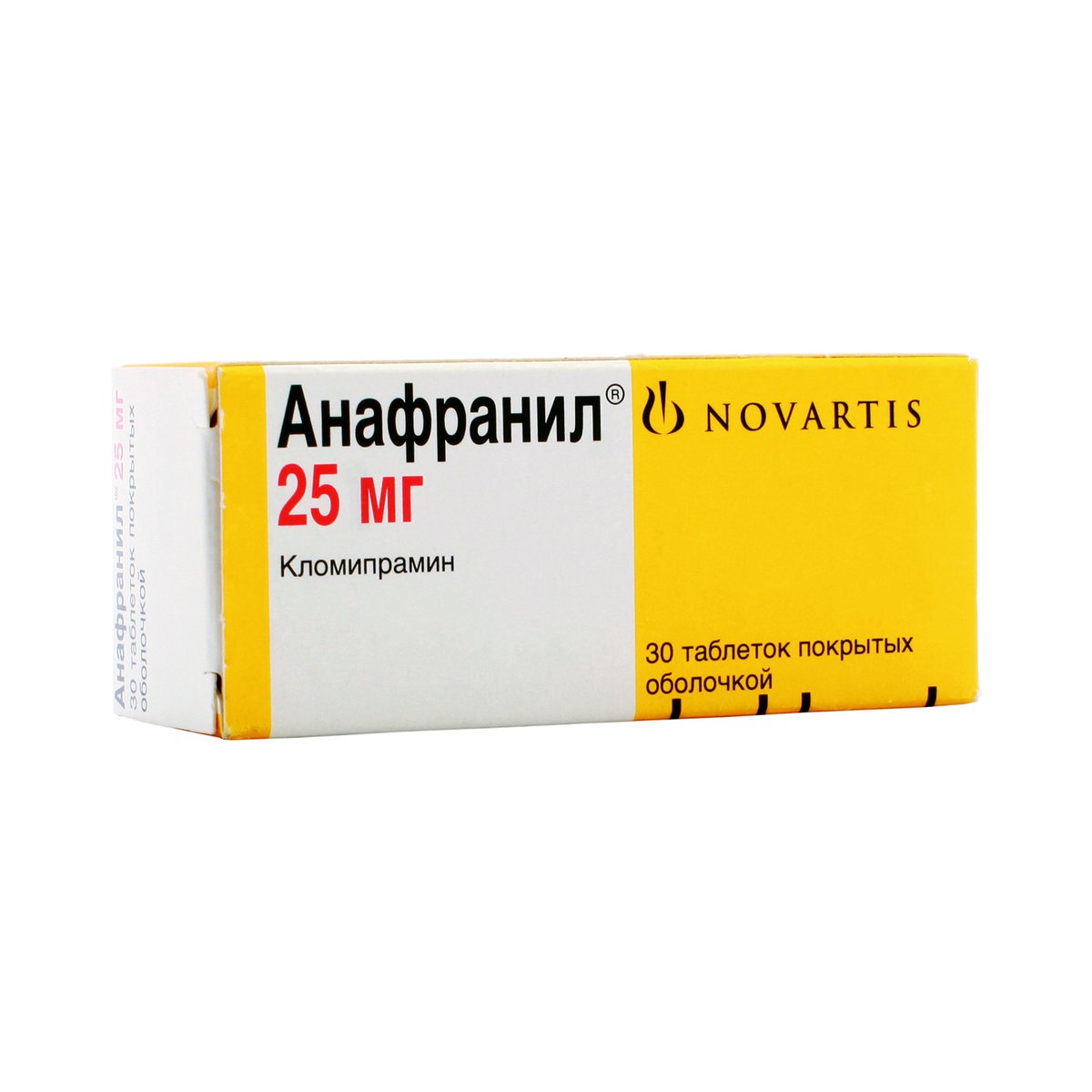 Анафранил (таблетки, 30 шт, 25 мг) - цена,  онлайн  .