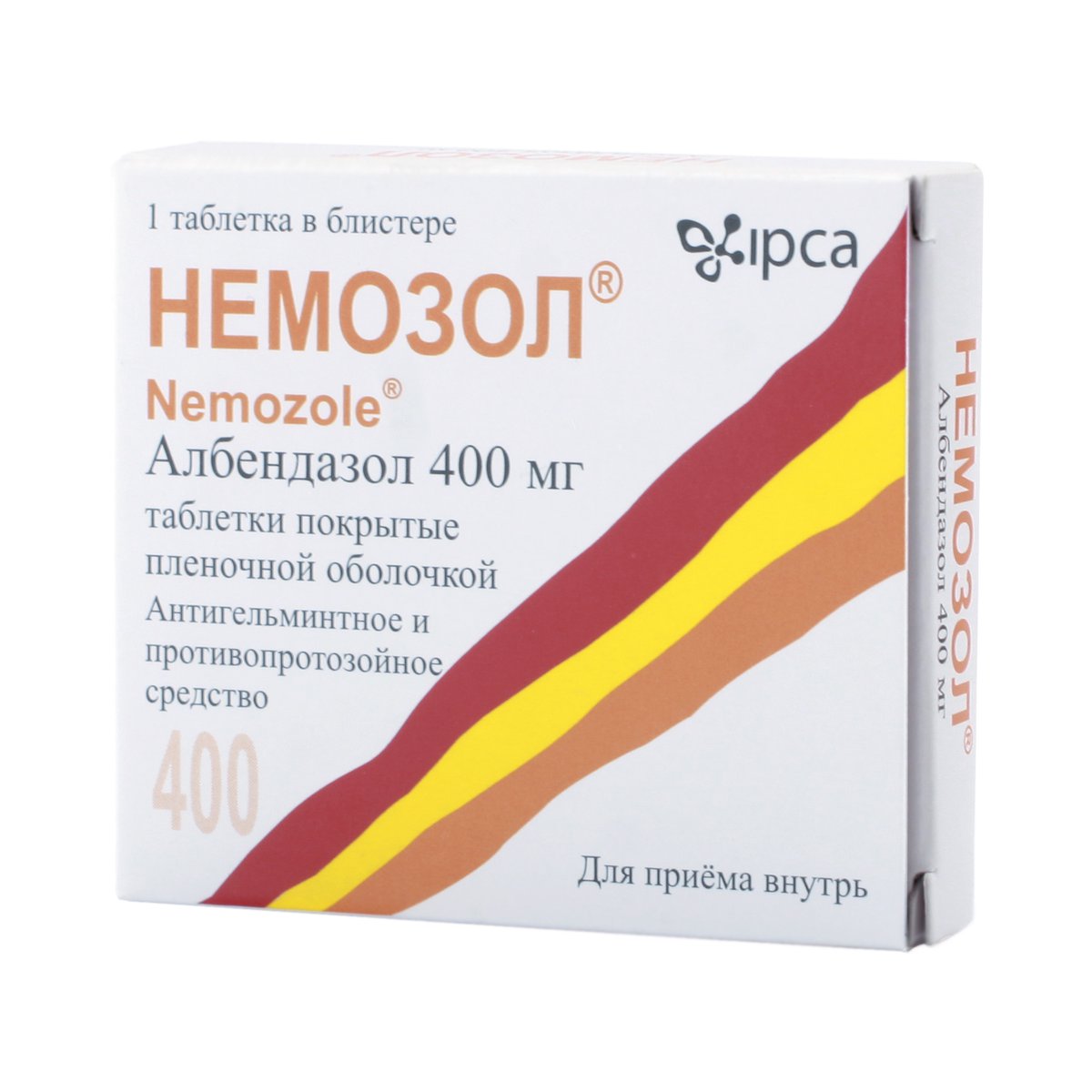 Немозол (таблетки, 1 шт, 400 мг) - цена,  онлайн  .