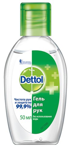 Dettol Original Антибактериальный гель для рук - фото упаковки