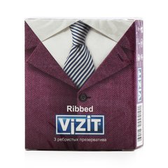 Vizit Ribbed презервативы ребристые