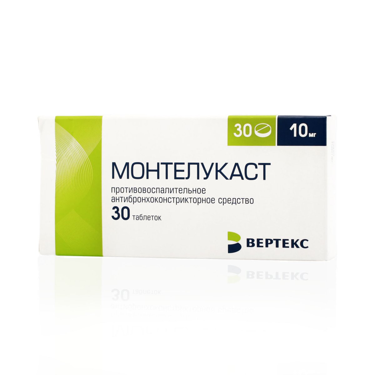 Монтелукаст верте (таблетки, 30 шт, 10 мг) - цена,  онлайн в .