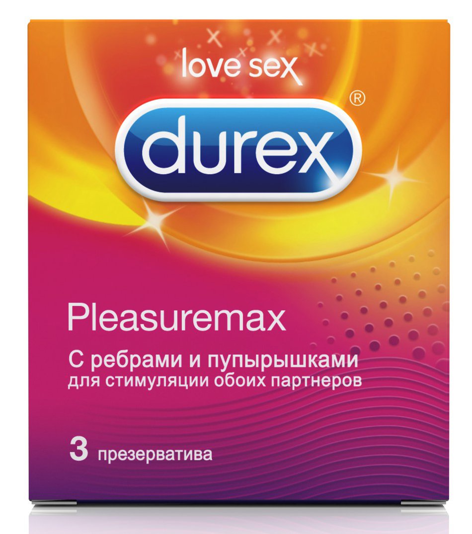 Durex Pleasuremax презервативы (презервативы, 3 шт) - цена, купить онлайн в  Москве, описание, заказать с доставкой в аптеку - Все аптеки