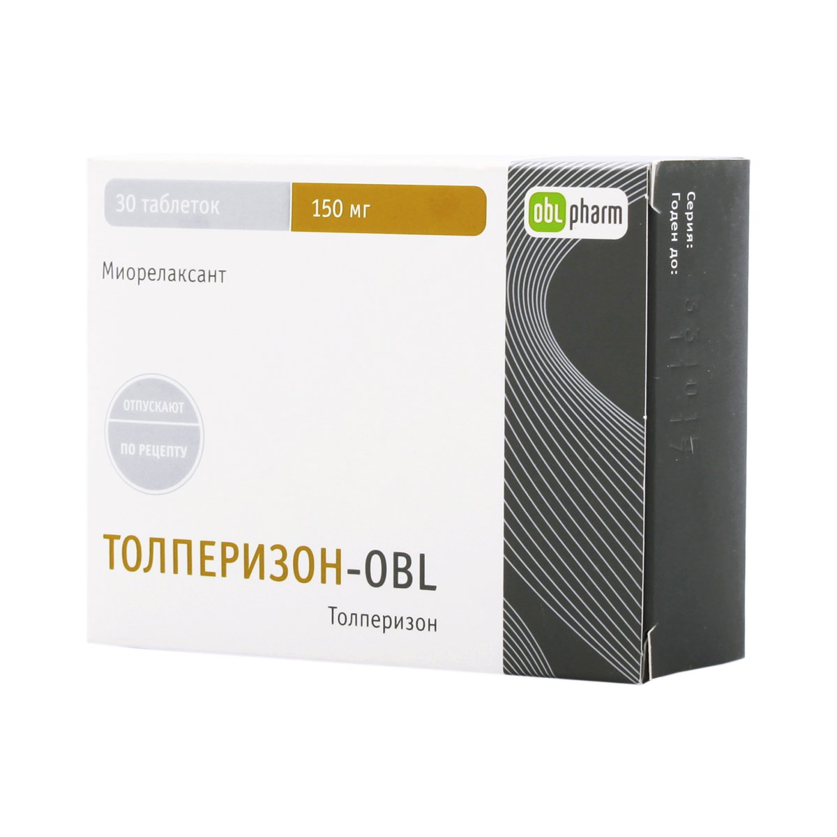 Толперизон-obl (таблетки, 30 шт, 150 мг) - цена,  онлайн  .