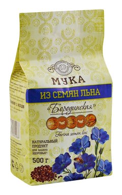 Бородинское мука из семян льна