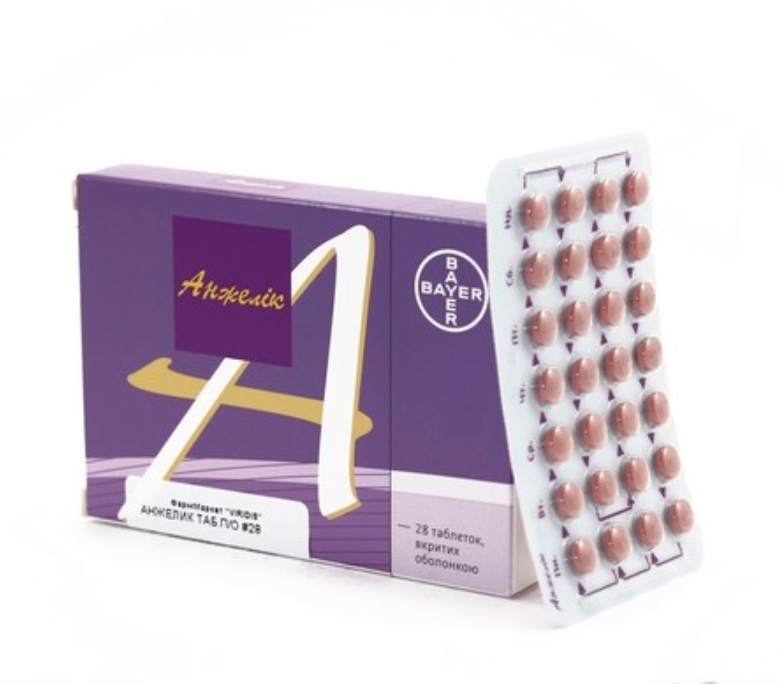 Анжелик (таблетки, 28 шт, 2 мг) - цена, купить онлайн в Москве, описание,  отзывы, заказать с доставкой в аптеку - Все аптеки