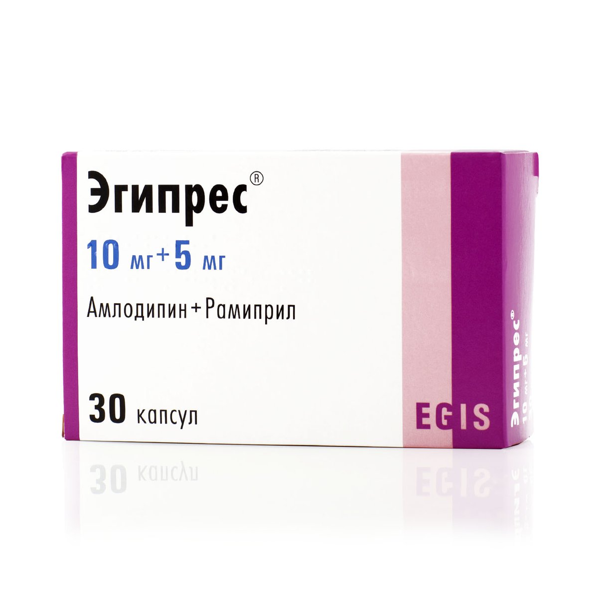 Эгипрес (капсулы, 30 шт, 10 + 5 мг) - цена,  онлайн  .