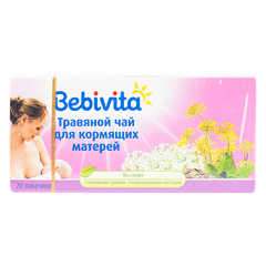 Bebivita Чай травяной для кормящих матерей