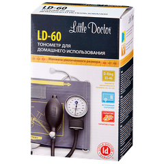 Тонометр механический Little Doctor LD-60 со встроенным стетоскопом, манжета 33-46 см