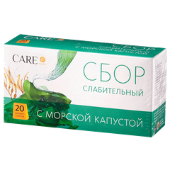 Care Health, сбор слабительный с морской капустой