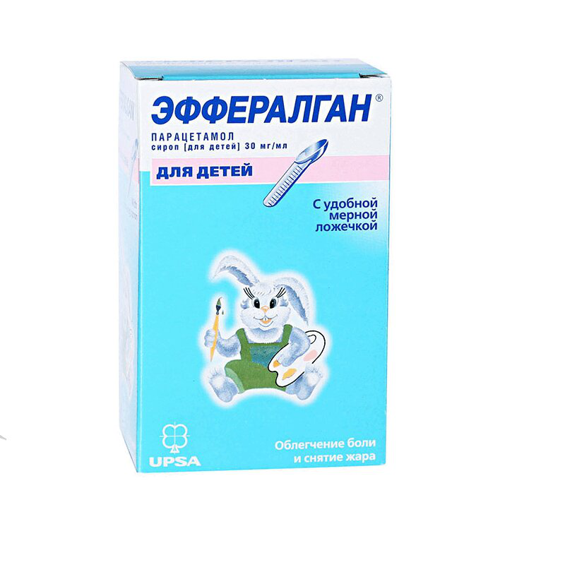 Эффералган (сироп, 90 мл, 30 мг / мл, для приема внутрь) - цена,  .