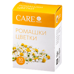 Care Health, цветки ромашки