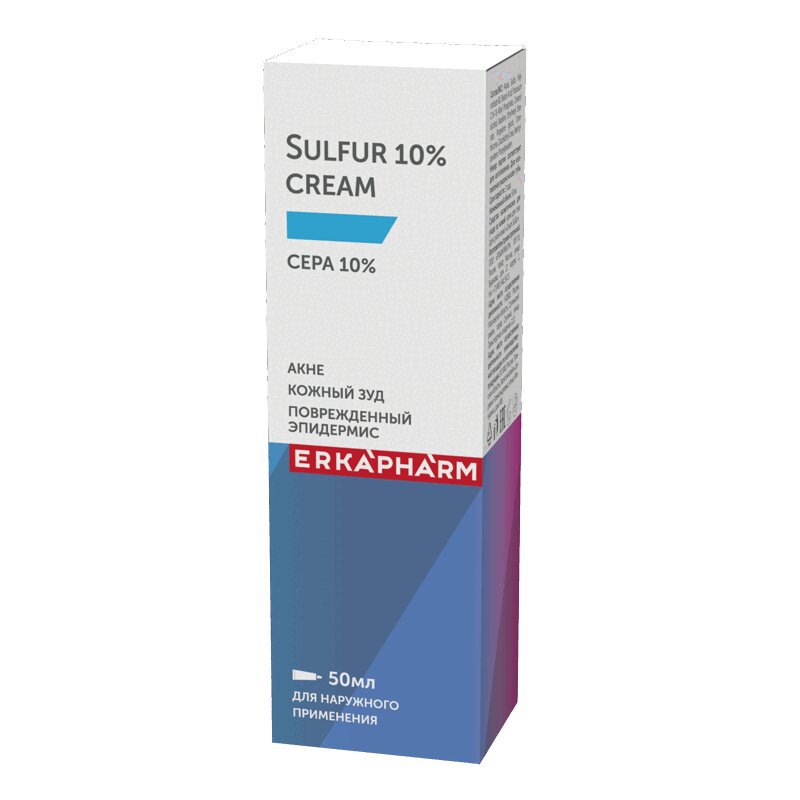 Сера отзывы. Erkapharm Cream Zink 10% крем 50 мл. Крем 