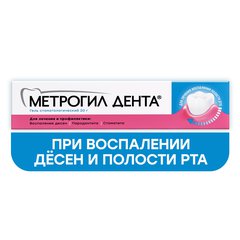 Метрогил Дента - фото упаковки