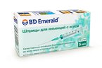 Bd Emerald шприц трехкомпонентный 22G