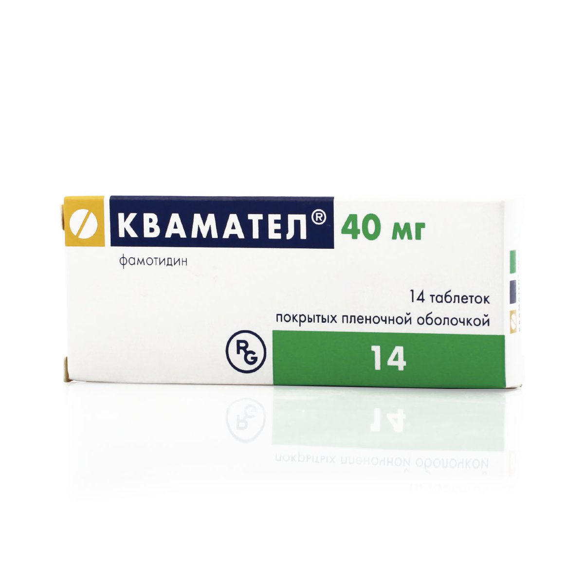 Квамател (таблетки, 14 шт, 40 мг) - цена,  онлайн  .