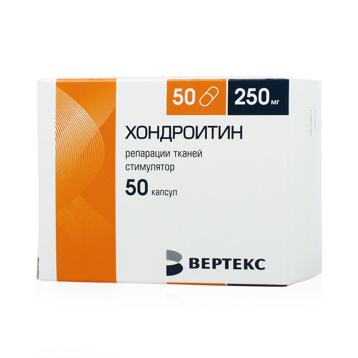 Хондроитин верте (капсулы, 50 шт, 250 мг, для приема внутрь) - цена .