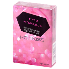 Презервативы Sagami Hot Kiss с разогревающим лубрикантом