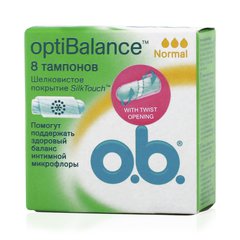 O.B. Optibalance тампоны нормал