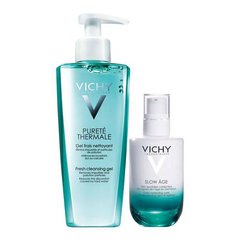 Vichy Slow Age набор флюид и гель для всех типов кожи