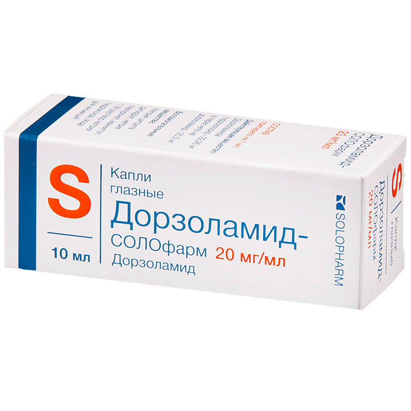 Дорзоламид Солофарм (капли, 1 шт, глазные) - цена,  онлайн в .