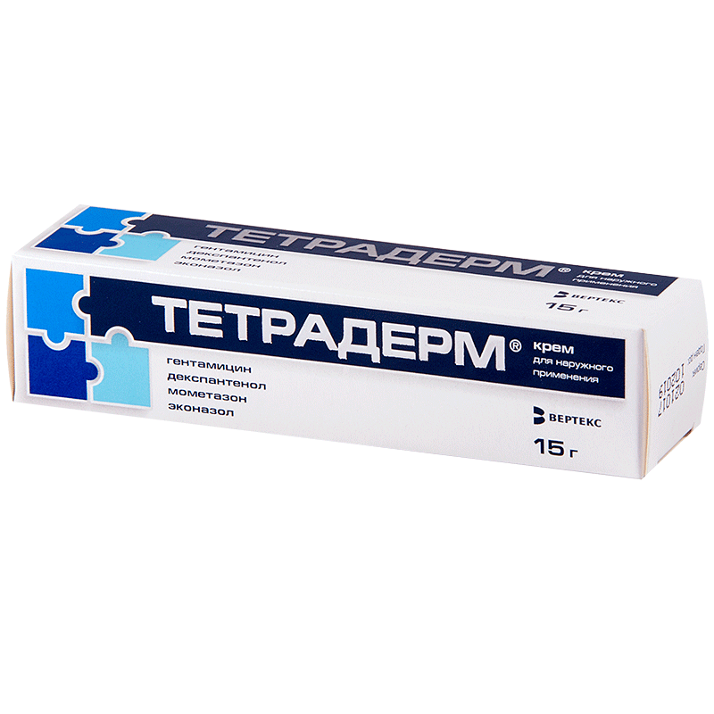 Тетрадерм (крем, для наружного применения) - цена,  онлайн в .