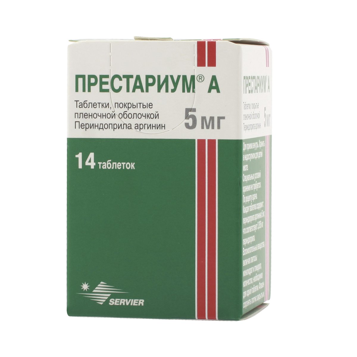 Престариум А (таблетки, 14 шт, 5 мг) - цена,  онлайн  .