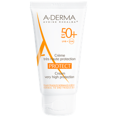 A-derma protect крем солнцезащитный spf50+