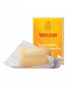 Weleda мыло детское растительное с календулой