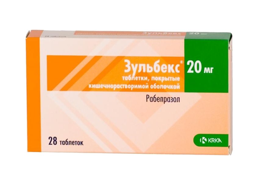 Зульбекс (таблетки, 28 шт, 20 мг, для приема внутрь) - цена,  .