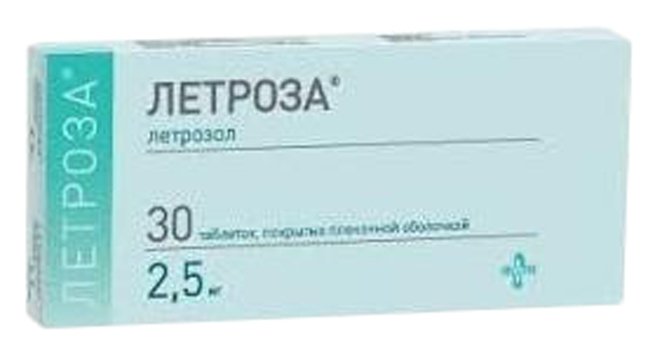 Летроза (таблетки, 30 шт, 2,5 мг) - цена,  онлайн  .