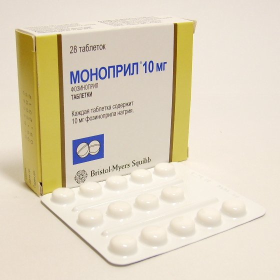Моноприл тб (28 шт, 10 мг) - цена,  онлайн , описание .
