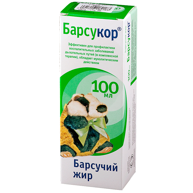 Барсучий жир Барсукор (1 шт, 100 мл, для приема внутрь) - цена,  .
