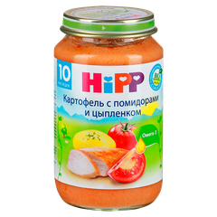 Хипп Картофель с помидорами и цыпленком