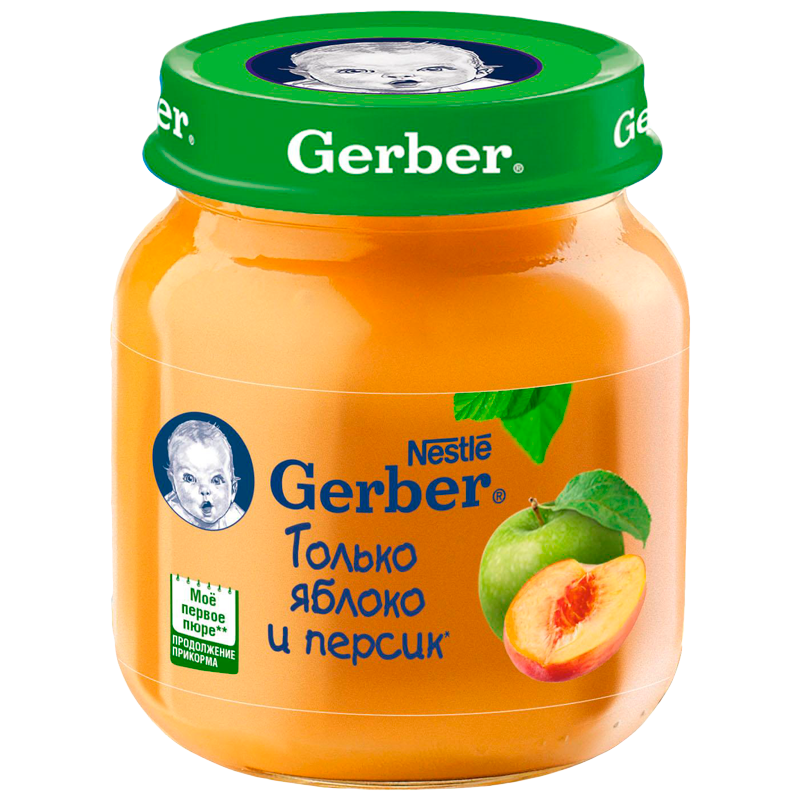 Gerber пюре яблоко. Пюре Gerber яблоко 130гр (4шт). Упаковка пюре гербер 130 гр. Гербер пюре яблоко груша 130г.