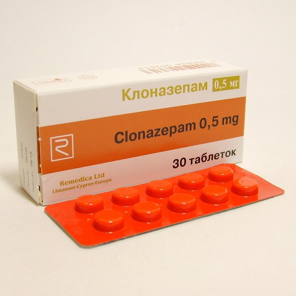 Клоназепам (таблетки, 30 шт, 0,5 мг) - цена,  онлайн  .