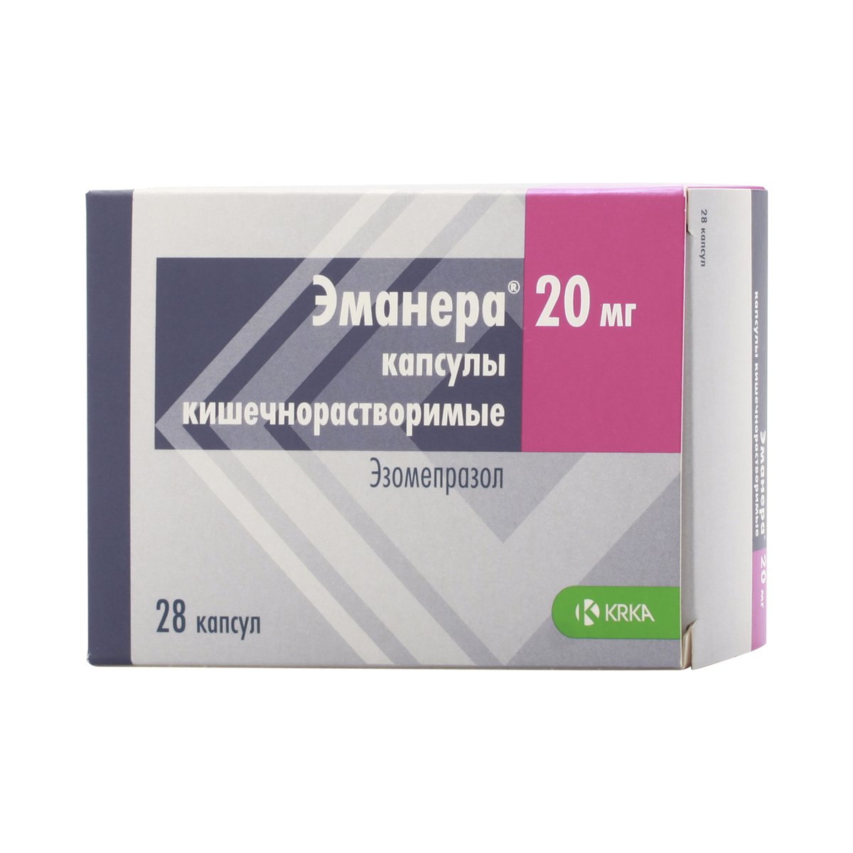 Эманера (капсулы, 28 шт, 20 мг) - цена,  онлайн  .