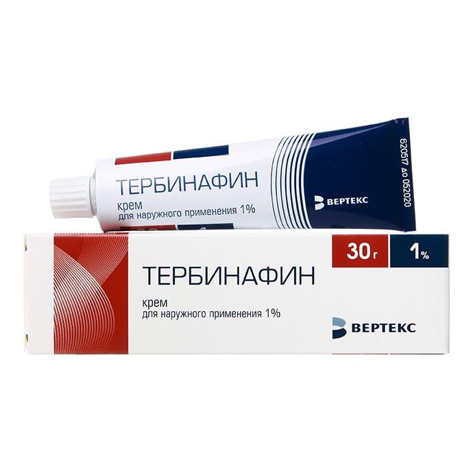 Тербинафин (крем, 30 г, 1 %) - цена,  онлайн , описание .