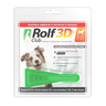 Капли ROLF CLUB 3D R404 для собак 10-20 килограмм от клещей, блох и комаров