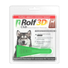 Капли ROLF CLUB 3D R405 для собак 20-40 килограмм от клещей, блох и комаров