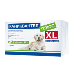 Антигельминтик для собак EURACON PHARMA Каниквантел Плюс XL 1 таб. на