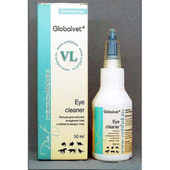 Лосьон Globalvet Eye cleaner для мягкого очищения глаз и области вокруг глаз