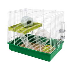 Клетка для грызунов FERPLAST HAMSTER DUO белая 46x29x37,5см