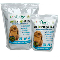 Корм для карликовых кроликов FIORY Micropills Dwarf Rabbits