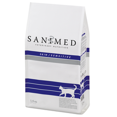 Корм для кошек SANIMED cat Skin/Sensitive при пищевой аллергии