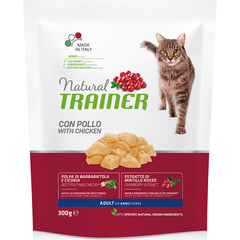 Корм для кошек TRAINER Natural на основе свежего мяса курицы сух.